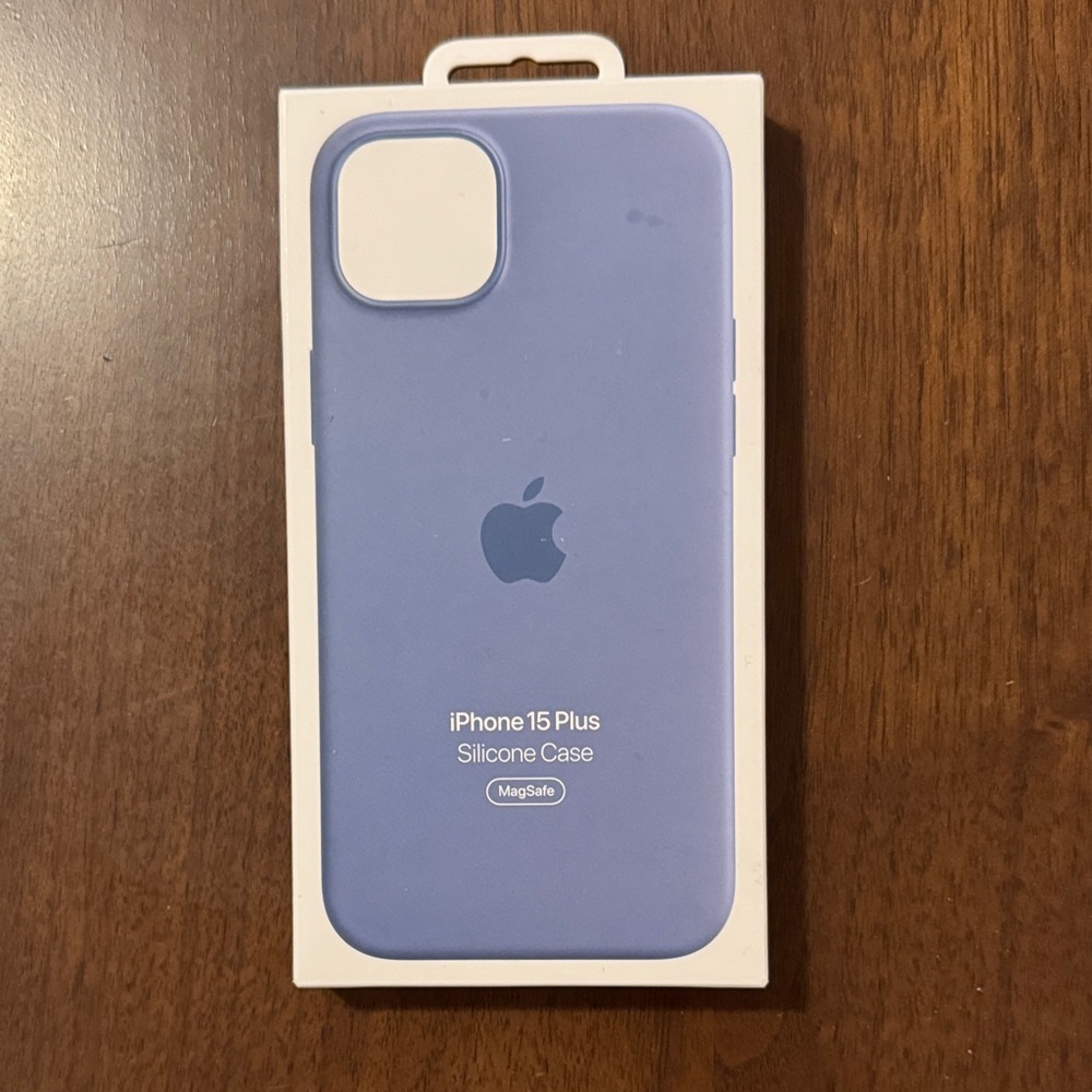 Apple iPhone 15 Plus Silicone Case - Light Blue